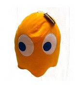 Pac Man Clyde the Orange Ghost, Large 13&quot; Stuffed Plush Toy Factory- NEW... - $37.96 CAD
