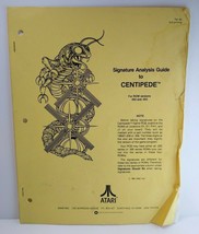 Centipede Original 1981 Signature Analysis Guide For Video Arcade Game - £10.47 GBP