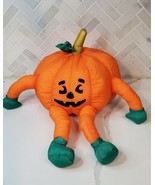 Vintage Toy-O-Rama Nylon Orange Halloween Jack-o-lantern Plush  Toy 14&quot; - $275.75 MXN