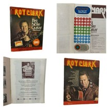 VTG 1978 ROY CLARK DELUXE BIG NOTE GUITAR SONG BOOK w/ Poster &amp; Chord Fi... - £18.92 GBP