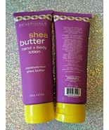 Beneficials Shea butter hand &amp; body lotion lot of 2 8.9 oz each New - $7.69