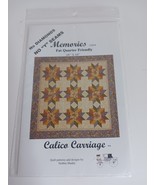 Quilt Pattern Memories 68&quot; x 68&quot; Calico Carriage Debbie Maddy - $153.11 MXN
