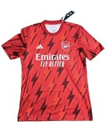 New Men’s adidas Arsenal FC Men&#39;s PRE-MATCH JERSEY HZ2193 Size Medium - £36.67 GBP