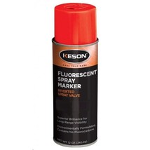 Inverted Spray Marking Paint 20Oz Ultra-Mark Fluorescent Red/Orange - £30.10 GBP