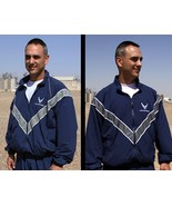 NEW USAF AIR FORCE IMPROVED PHYSICAL TRAINING REFLECTIVE PTU JACKET ALL ... - $608.36 MXN