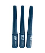 3 Make Up For Ever Aquaresist Color Ink Liquid Eyeliner  03 Matte Midnig... - $430.71 MXN
