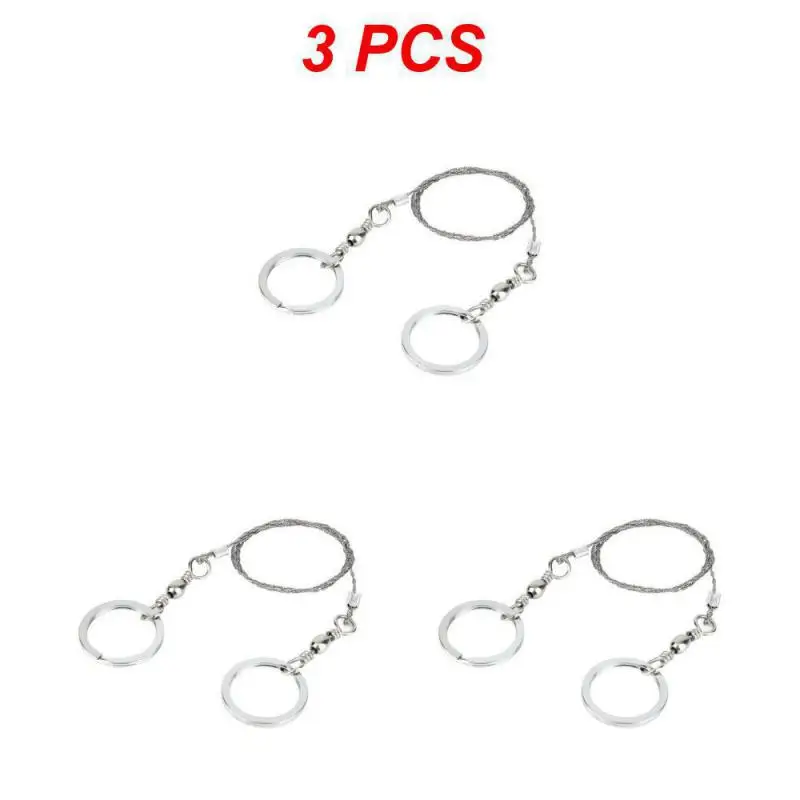 1~5PCS Manual Hand Steel Rope Chain Saw Practical Portable Emergency Survival Ge - £32.69 GBP