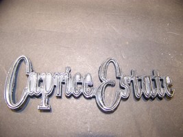 1973 74 75 76 Chevrolet Caprice Estate Emblem Oem #9625395 - £17.96 GBP