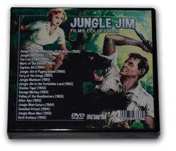JUNGLE JIM FILMS COLLECTION 10 DVD-R - 1 MOVIE SERIAL (1937) and 16 FILM... - £29.13 GBP