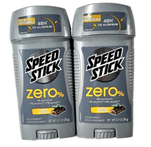 2 Pack Speed Stick Zero No Aluminum No Alcohol Fresh Woods Deodorant 2.7oz - £15.73 GBP