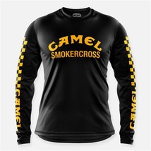 Camel Smokercross motocross enduro MTB downhill MX jersey black long sleeve - £28.24 GBP