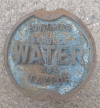 Bingham &amp; Taylor Gardner Water Box Cast Iron Water Box Cover - £79.20 GBP