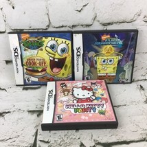 Nintendo DS Empty Replacement Game Cases W/Original Manuals Lot Of 3 Spo... - £6.22 GBP