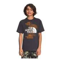 The North Face Boys Graphic Tee NF0A7WPS8A31-XL Gray Orange Size XL Extr... - £15.72 GBP