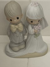 Precious Moments 1979 The Lord Bless You And Keep You Wedding Jonathan and David - £4.62 GBP