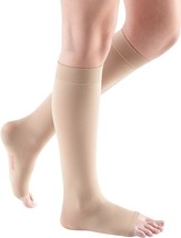 mediven Comfort for Women, 20-30 mmHg, Calf High Compression Stockings, Open Toe - £75.93 GBP