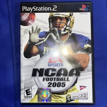NCAA Football 2005 (PS2) Original Case + Manual + Tested Disc - $4.16
