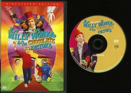 Willy Wonka &amp; The Chocolate Factory Dvd Gene Wilder Ws - £5.47 GBP