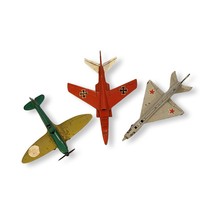 Vintage 1973 Die Cast Matchbox Lesney Jet Plane Lot of 3 - Spitfire Mig Alpha - £8.80 GBP