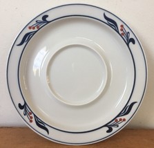 Vtg Dansk Bistro Maribo Berry Japan Porcelain Coffee Tea Cup Saucer Plat... - $18.80