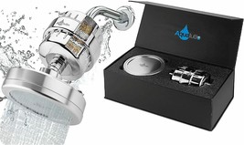 Gift Box Luxury Filtered Shower Head Set 15 Stage Shower Filter, Vitamin C- E   - £38.83 GBP