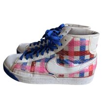 Nike Blazer Mid Patchwork Gingham Sequin Women’s 10 Rare 2010 Release Pi... - $119.95