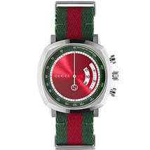 Gucci Women&#39;s Classic Red Dial Watch - YA157304 - £884.89 GBP