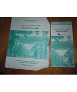 Flaming Gorge Dam &amp; Powerplant Guided Tour Brochure &amp; Info Sheet Utah 1995 - $4.99