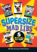 Supersize Mad Libs: World&#39;s Greatest Word Game [Paperback] Mad Libs - £8.50 GBP
