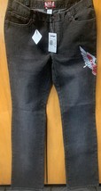Lady Enyce Black Indigo Jeans NWT Size 30 Boot Cut  - £11.84 GBP
