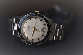 Mod Serviced Vintage  Swiss BWC Automatic Watch New  Diver Case  Swiss ETA 2783 - £278.97 GBP