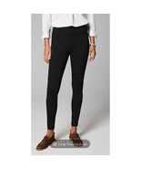 J.Jill Smoothing Sz L Ponte Black Leggings Elastic Waist Pull On Stretch... - €25,71 EUR