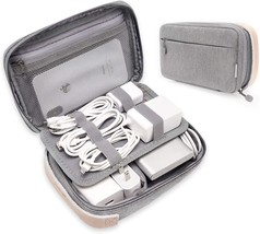 Pack The Gray All Electronic Organizer, Cable Organizer Bag, And, And Sd... - £26.33 GBP
