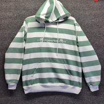 The Greene Turtle Green Striped Pullover Hoodie Tipsy Brand Men&#39;s Sz M - £17.01 GBP