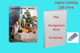 1961 Montgomery Ward Christmas Catalog Vintage Toys Household &amp; More - £14.37 GBP+