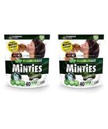 Minties Dog Dental Bone Treats, Mint, Tiny/Small, 16 oz (Pack of 2) - £27.22 GBP