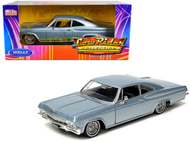 1965 Chevrolet Impala SS 396 Lowrider Light Blue Metallic &quot;Low Rider Collection&quot; - $42.69