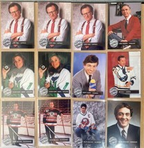 1991-92 Pro-Set Platinum Hockey Celebrity Captains Duplicates NHL Lot Set of 37 - $14.99