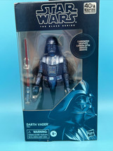 Carbonized Darth Vader Star Wars The Black Series 6&quot; Action Figure Esb 40th Ann - £17.88 GBP