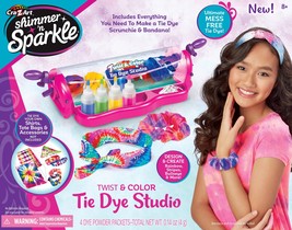 Cra-Z-Art Shimmer &#39;N Sparkle Twist &amp; Color Tie Dye Studio- 655423 - £123.27 GBP