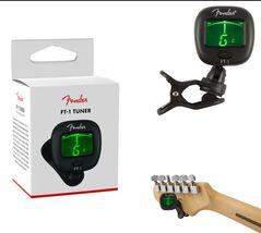 Fender FT-1 Professional Clip on Tuner - Black - $21.66