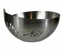 Steelforme Laser Cut Why Not Us? Stainless Steel Bowl - Steve Jacobson D... - $25.22