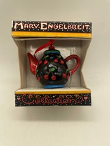 NIB Mary Engelbreit Ceramic Teapot Collection &quot;Cherries&quot; - £12.62 GBP