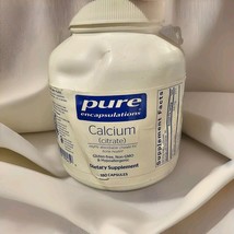 Pure Encapsulations Calcium CITRATE -180 Capsules-Expiration-9/26 - $37.40