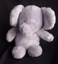 CARTER&#39;S Gray ELEPHANT Rattle 9&quot; PLUSH Toy Child Of Mine Crinkle - £22.94 GBP