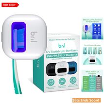 Portable UV-C Toothbrush Cleaner with Magnetic Holder – Compact &amp; Durabl... - $63.31