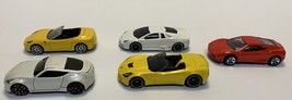 5 Played with Cars, Ferrari, Corvette, Vtg Hot Wheels, Mattel and Others... - $7.58