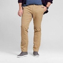 Men&#39;s Big &amp; Tall Every Wear Slim Fit Chino Pants - Goodfellow &amp; Co Sculp... - £19.65 GBP