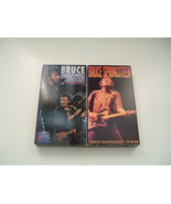 Vintage Bruce Springsteen video anthology 1978-88 and MTV in concert vhs... - $27.08 CAD