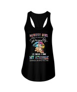 August Girl Tank Tops My Attitude Depends On Who You Are Birthday Womens... - $26.99 CAD